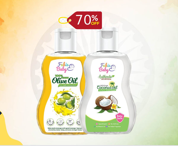 Imported Olive Oil 200ml & Coconut Oil 200ml (Combo)