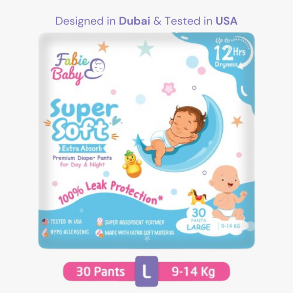 SuperSoft Extra Absorb Diaper Pants - (Large Size)