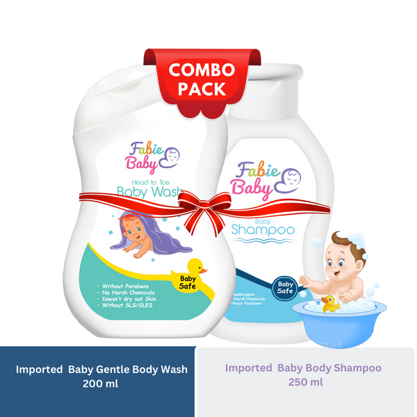 Imported baby wash and baby shampoo