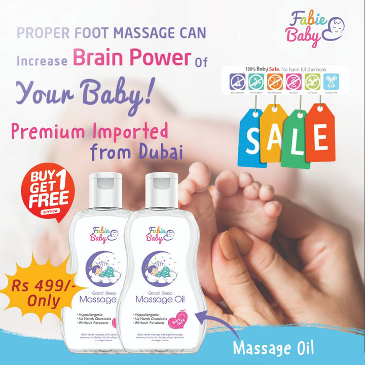 Baby Massage Oil Buy1 Get1 Free