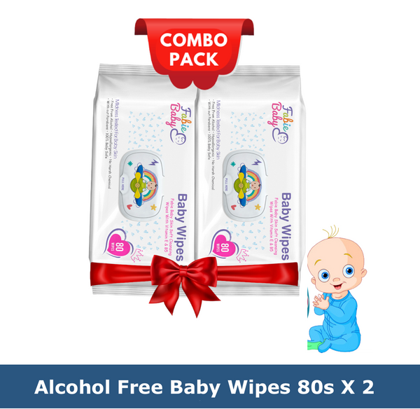 Alcohol Free Baby wipes with vitamin E