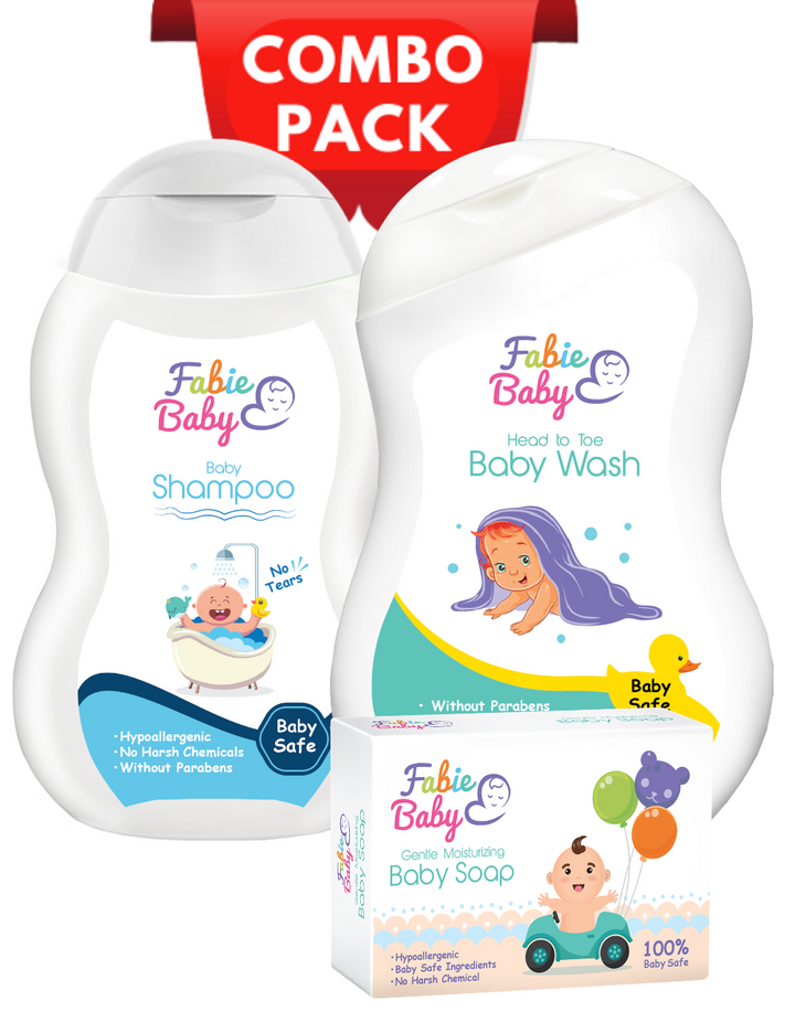 Imported Baby Shampoo, Wash and Soap combo deal
