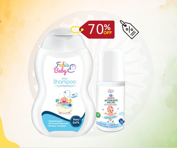 Baby Shampoo 250ml & After Bite Roll On 40g (Combo)