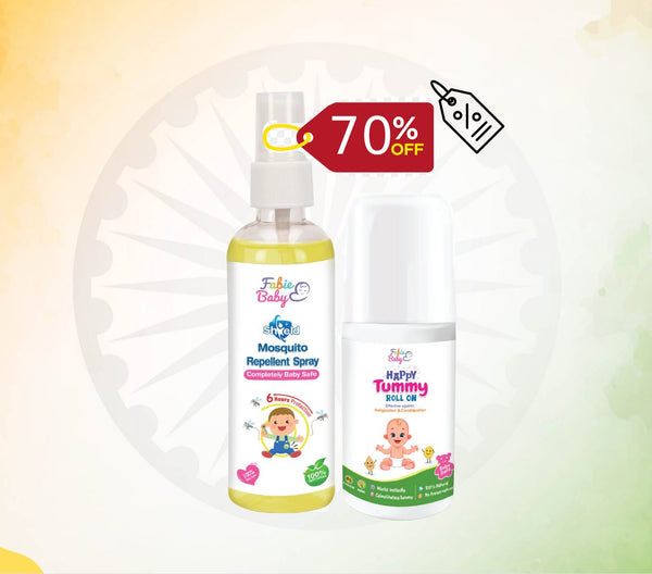 Mosquito Repellent 100ml and Tummy Roll On 40g (Combo Pack)