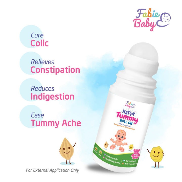 Baby Tummy Roll on to relieve from colic