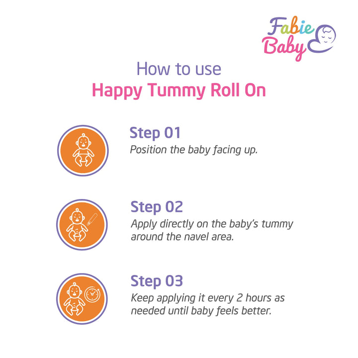 tummy roll on how to use for baby