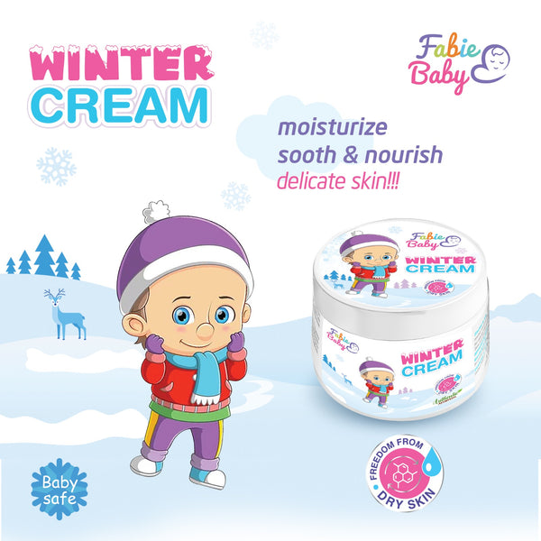 Fabie Baby Winter Cream Nurturing Delicate and Dry Baby Skin - 100g