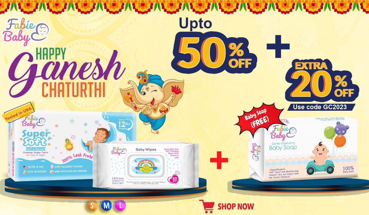 Special Ganesh Festival Offer for Baby Diaper and Wipes