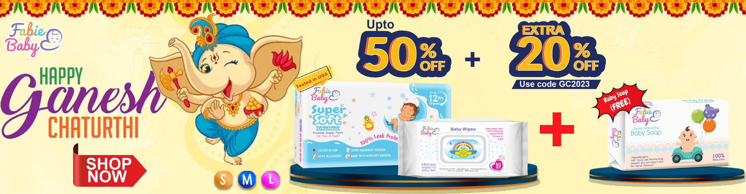 Happy Ganesh Chaturthi Special Baby Care product offer