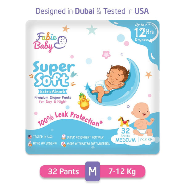Supersoft Diaper Pant Size M-32