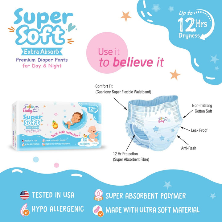 supersoft diaper pant l30