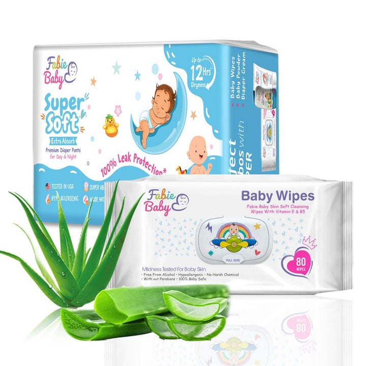 Premium Baby Diaper and Wipes