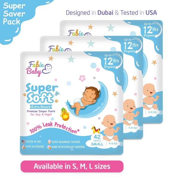 Premium supersoft diaper pant all sizes pack of 3