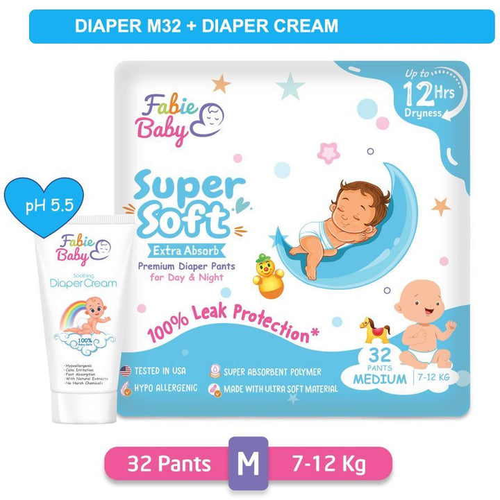 Diapre Pant M32 And Diaper Rash Cream