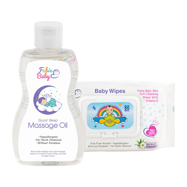 Soft Baby Wipes | Baby Massage Oil