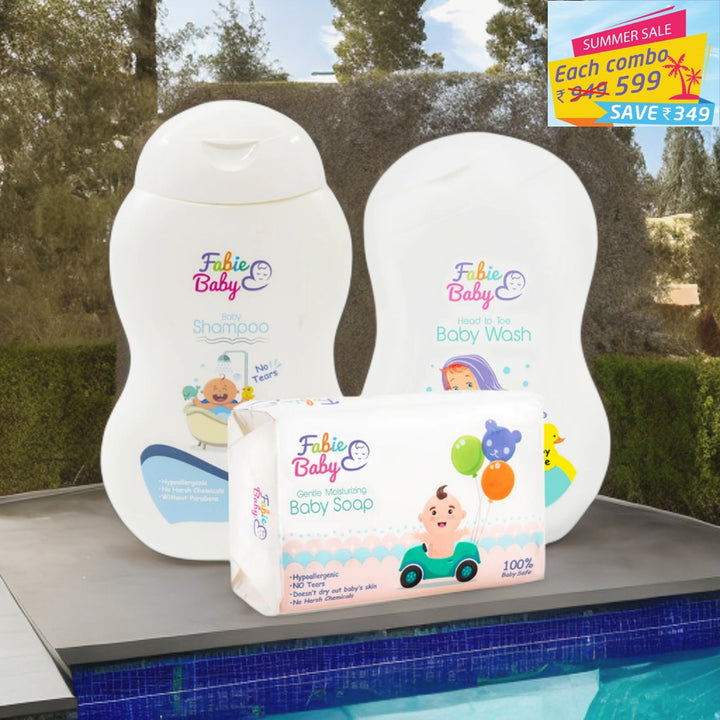 Baby Shampoo, Baby Wash and Soap combo deal