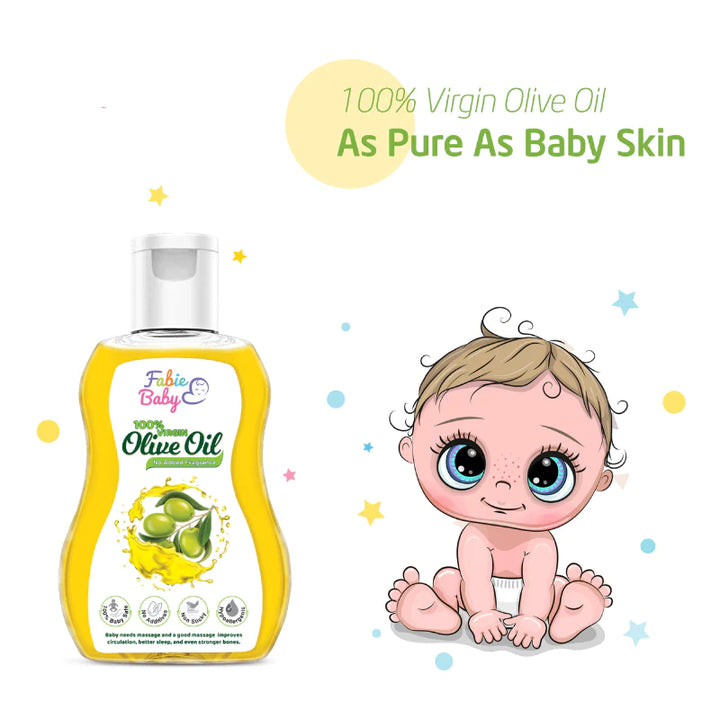 Fabie Baby Organic Olive Oil 200 ml